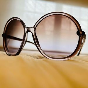 Tom Ford Lilac TF 167 Caithlyn Oversized